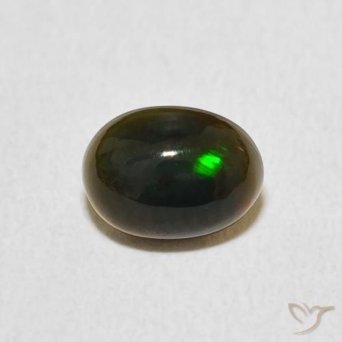 0.73ct Natural Multicolor Ópalo, Ovalada, Opaco