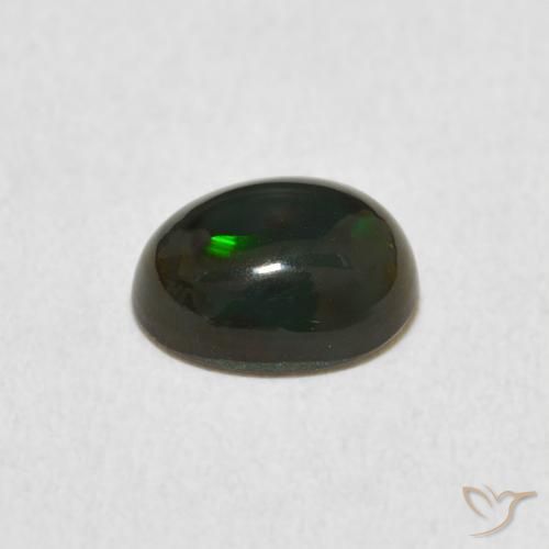Ópalo Multicolor natural de 0.73 ct, Ovalada, Opaco