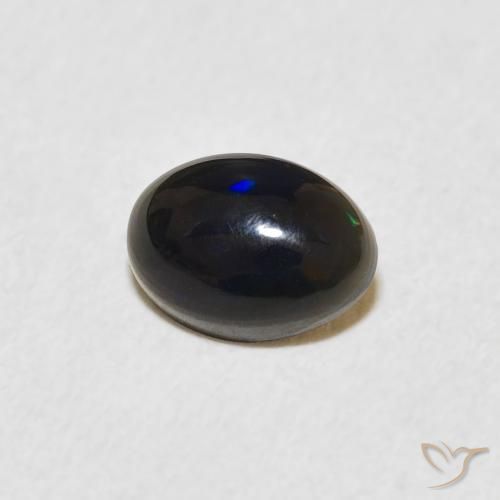 Ópalo Multicolor natural de 0.48 ct, Ovalada, Opaco