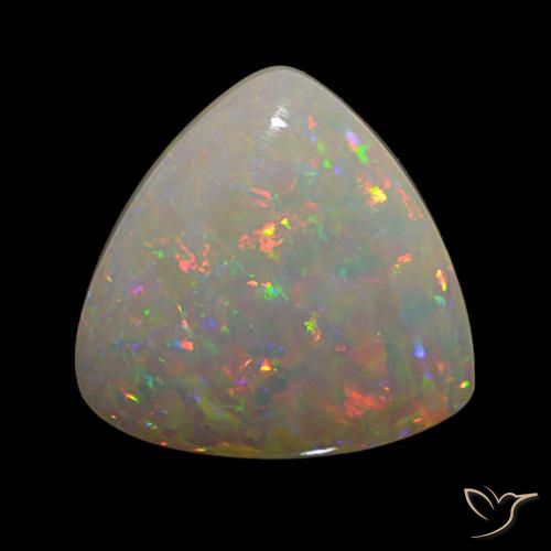 10.82ct Multicolor Ópalo, Trillón, Opaco