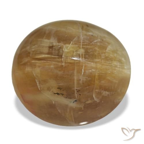 Ópalo marrón de 8,17 ct, ovalado, opaco