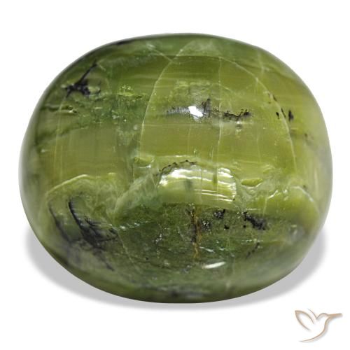 Ópalo verde de 38,09 ct, ovalado, opaco