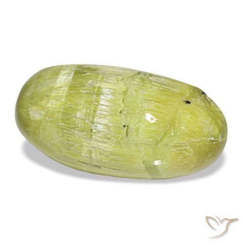 Ópalo verde natural de 7,30 ct, corte óvalo, opaco