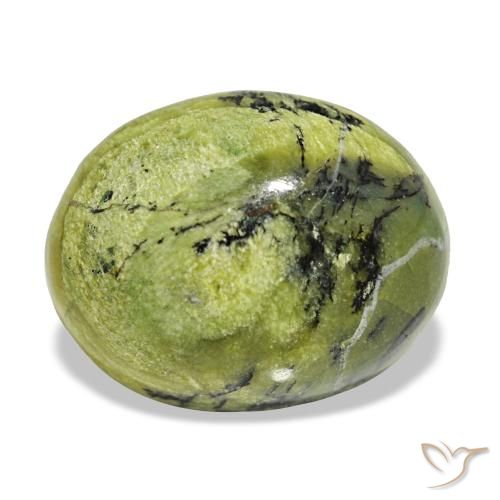 Ópalo verde de 8,98 ct, ovalado, opaco
