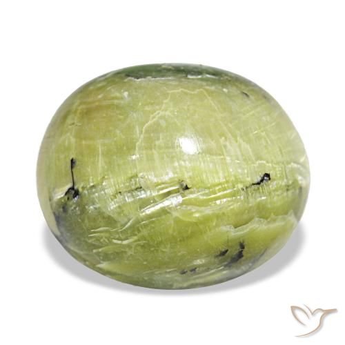 Ópalo verde de 5,43 ct, ovalado, opaco