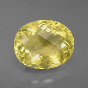Ortoclasa amarillo natural de 6,59 ct, corte óvalo, VVS-VS