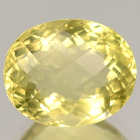 Ortoclasa amarillo natural de 6,59 ct, corte óvalo, VVS-VS