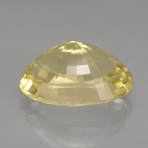 Ortoclasa amarillo natural de 6,04 ct, corte óvalo, VS