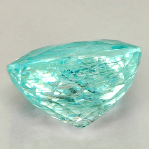 Turmalina paraíba azul natural de 3,34 ct, corte óvalo, SI-I1