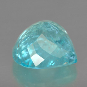 Turmalina paraíba azul natural de 5,87 ct, en forma de pera, I1