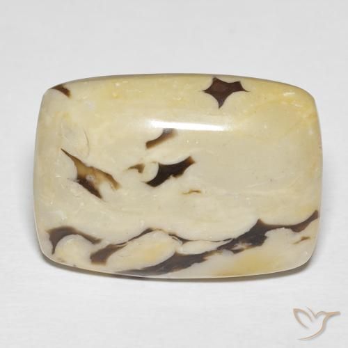 23.14ct Natural Multicolor Maní Madera, Forma Cojín, Opaco