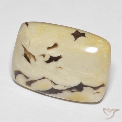 Maní Madera Multicolor natural de 23.14 ct, Forma Cojín, Opaco