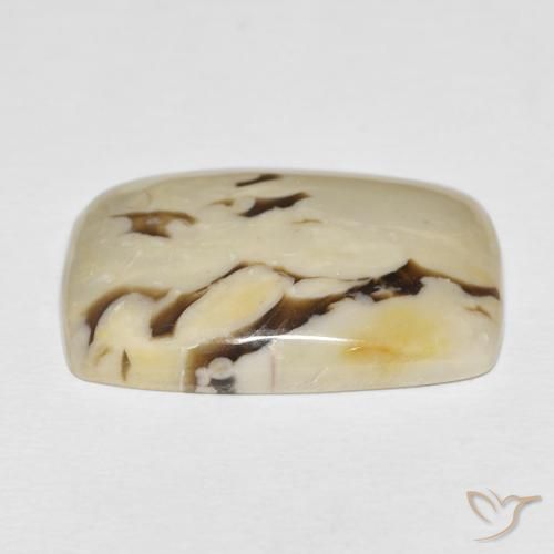 Maní Madera Multicolor natural de 23.14 ct, Forma Cojín, Opaco