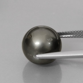 Perla multicolor natural de 10,90 ct, esfera / bola, opaco