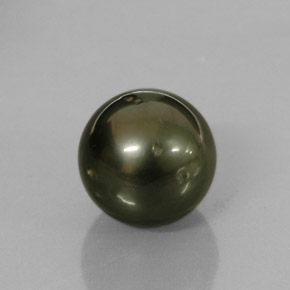 Perla multicolor natural de 10,43 ct, esfera / bola, opaco