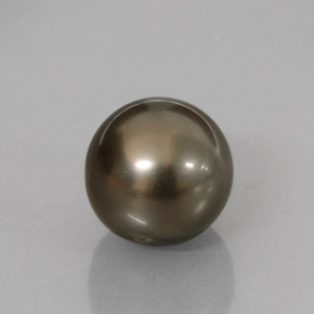 Perla multicolor natural de 9,95 ct, esfera / bola, opaco