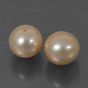 Gemas de perla rosa natural de  ct, esfera / bola, opaco