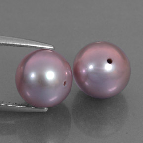 Gemas de perla azul natural de  ct, esfera / bola, opaco