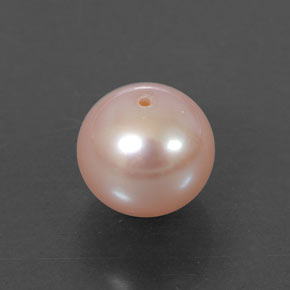 Perla Rosa natural de 3.30 ct, Esfera / Bola, Opaco