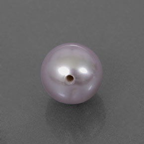 Perla rosa natural de 2,58 ct, esfera / bola, opaco