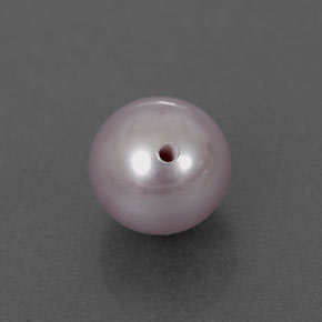 Perla rosa natural de 2,58 ct, esfera / bola, opaco