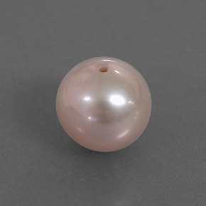 Perla rosa natural de 2,91 ct, esfera / bola, opaco