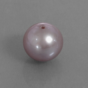 Perla azul natural de 3,24 ct, esfera / bola, opaco