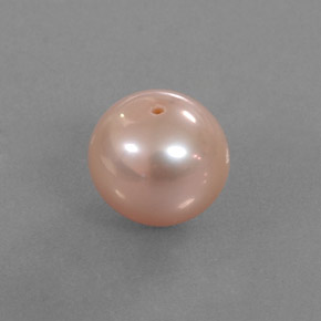 Perla amarillo natural de 3,10 ct, esfera / bola, opaco