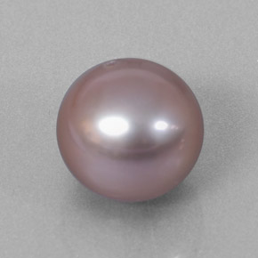 Perla azul natural de 3,50 ct, esfera / bola, opaco