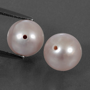 Gemas de Perla Rosado naranja natural de 5.61 ct, Esfera / Bola, Opaco