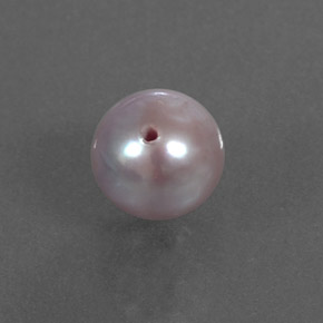 Perla rosa natural de 2,58 ct, esfera / bola, opaco