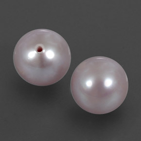 Gemas de perla rosa natural de  ct, esfera / bola, opaco