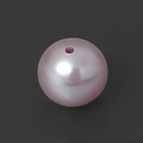 Perla azul natural de 2,29 ct, esfera / bola, opaco