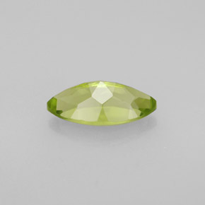 Peridoto verde natural de 1,27 ct, marquesa, VVS-VS
