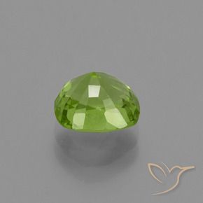 Peridoto Verde vivo natural de 1.98 ct, Forma Cojín, VS