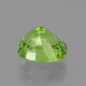 Peridoto Verde vivo natural de 2.47 ct, Corte Cojín, VS