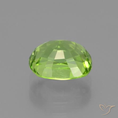 Peridoto Verde vivo natural de 2.26 ct, Forma Cojín, VS