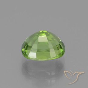 Peridoto Verde vivo natural de 2.26 ct, Forma Cojín, VS