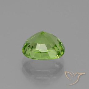 Peridoto Verde amarillento natural de 2.14 ct, Forma Cojín, VVS-VS