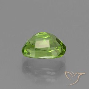 Peridoto Verde vivo natural de 1.92 ct, Forma Cojín, VS