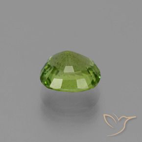 Peridoto Verde vivo natural de 2.59 ct, Forma Cojín, VS-SI