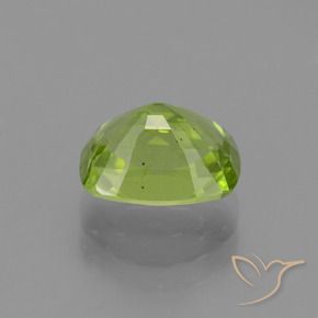 Peridoto Verde vivo natural de 2.52 ct, Forma Cojín, VS