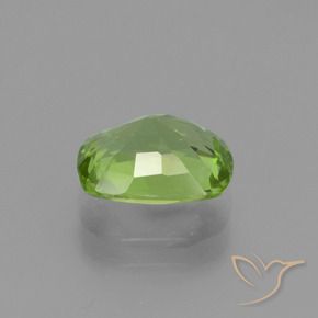 Peridoto Verde amarillento natural de 2.08 ct, Forma Cojín, VS