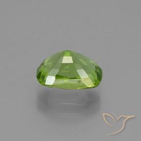 Peridoto Verde vivo natural de 2.36 ct, Forma Cojín, VS