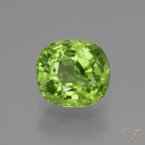 2.28ct Natural Verde medio Peridoto, Ovalada, VS