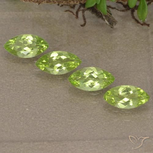 1.48ctw Natural Verde claro Peridoto, Marquesa, VVS-VS, Photo A