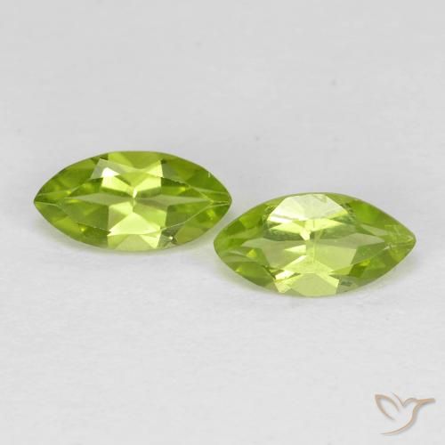 1.31ctw Natural Verde claro Peridoto, Marquesa, VS