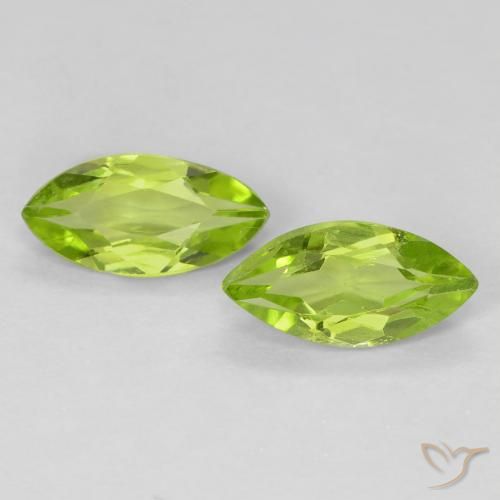 1.14ctw Natural Verde claro Peridoto, Marquesa, VS
