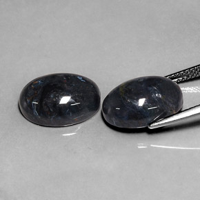 Gemas de Pietersita Multicolor natural de  ct, Corte Óvalo, Opaco