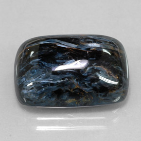 Pietersita multicolor natural de 14,99 ct, corte cojín, opaco